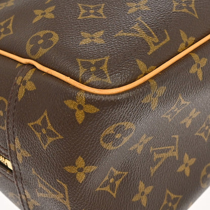 Louis Vuitton Deauville Monogram Canvas, Brown, Canvas, Handbag
