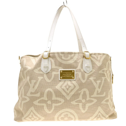 Louis Vuitton Tahitienne Cabas Canvas, Beige, Canvas, Tote Bag