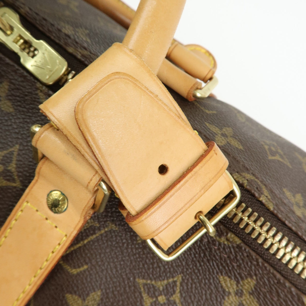 Louis Vuitton Keepall Monogram Canvas, Brown, Canvas, Travel Bag