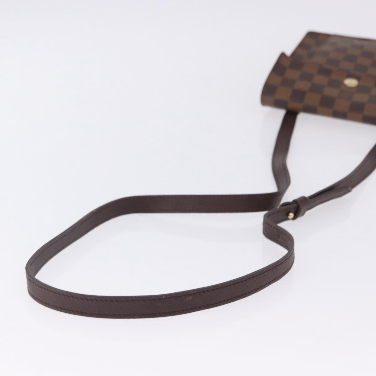 Louis Vuitton Pimlico Damier, Brown, Canvas, Handbag