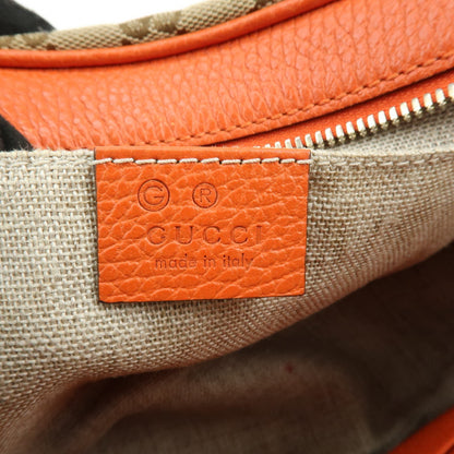 Gucci Bree Disco GG Canvas with Leather, Beige, Canvas, Crossbody Bag