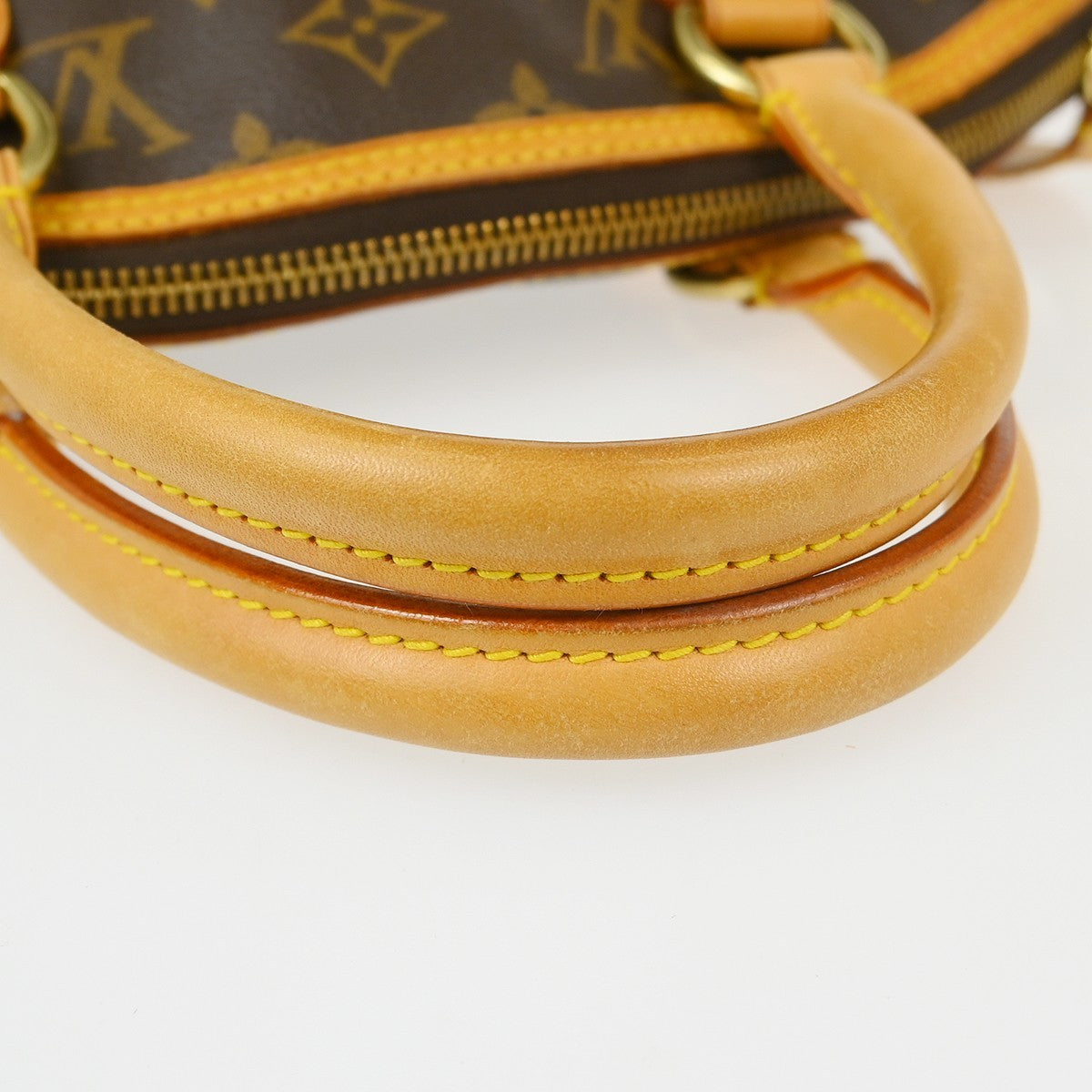 Louis Vuitton Lockit Monogram Canvas, Brown, Canvas, Handbag