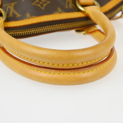 Louis Vuitton Lockit Monogram Canvas, Brown, Canvas, Handbag