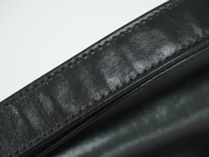 Gucci Shoulder Leather, Black, Leather, Shoulder Bag