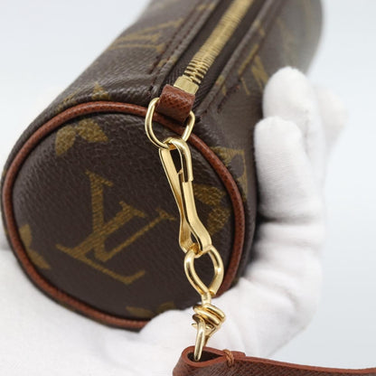 Louis Vuitton Papillon Pochette Monogram Canvas, Brown, Canvas, Clutch