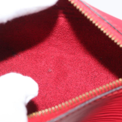 Louis Vuitton Soufflot Pochette Epi Leather, Red, Leather, Clutch