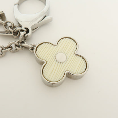 Louis Vuitton Fleur d'Epi Bag Charm Resin and Brass, White, Metal, Charm