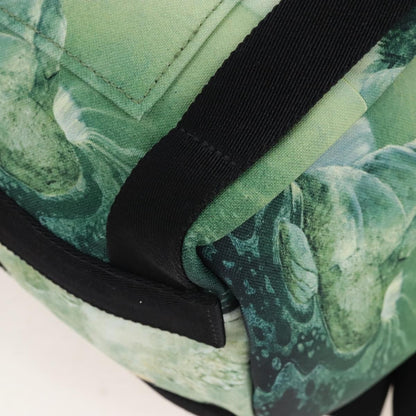 Valentino Garavani x Roger Dean Dragon Printed Nylon, Green, Nylon, Backpack