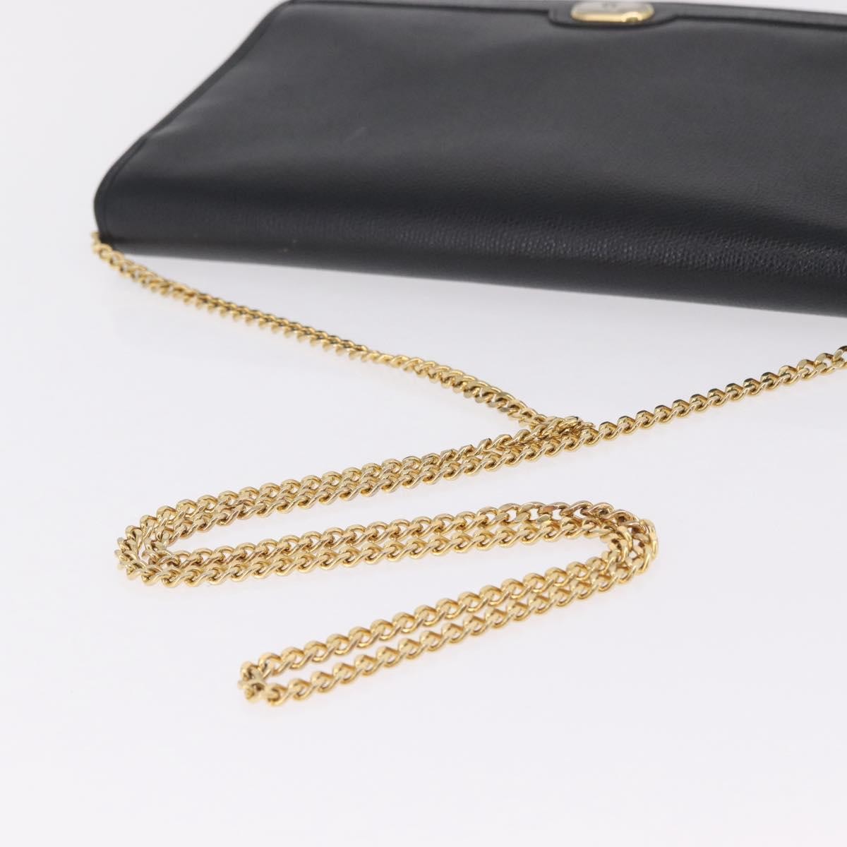 Christian Dior Vintage Honeycomb Canvas, Black, Leather, Shoulder Bag