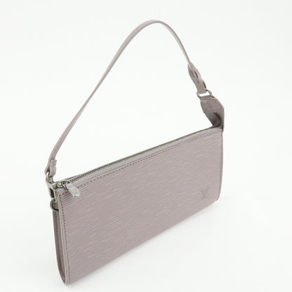 Louis Vuitton Pochette Accessoires Epi Leather, Purple, Leather, Clutch