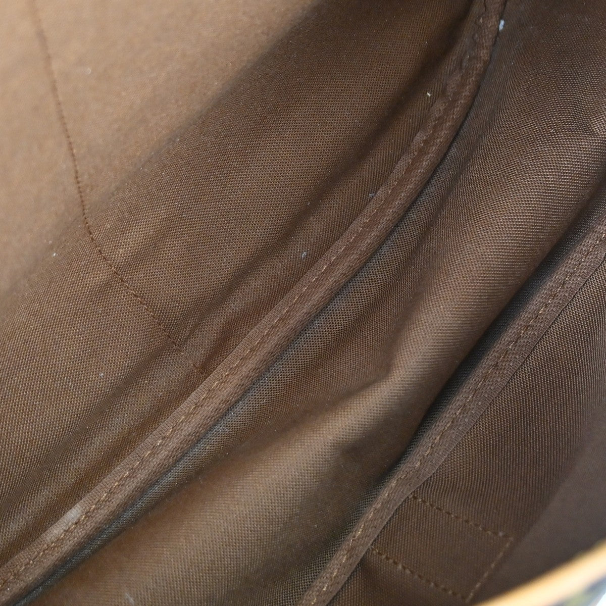 Louis Vuitton Saumur Monogram, Brown, Canvas, Shoulder Bag