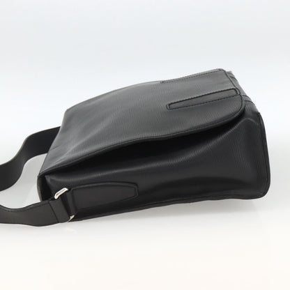 Louis Vuitton Harrington Messenger Epi Leather, Black, Leather, Handbag