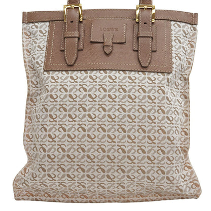 Loewe, Beige, Canvas, tote