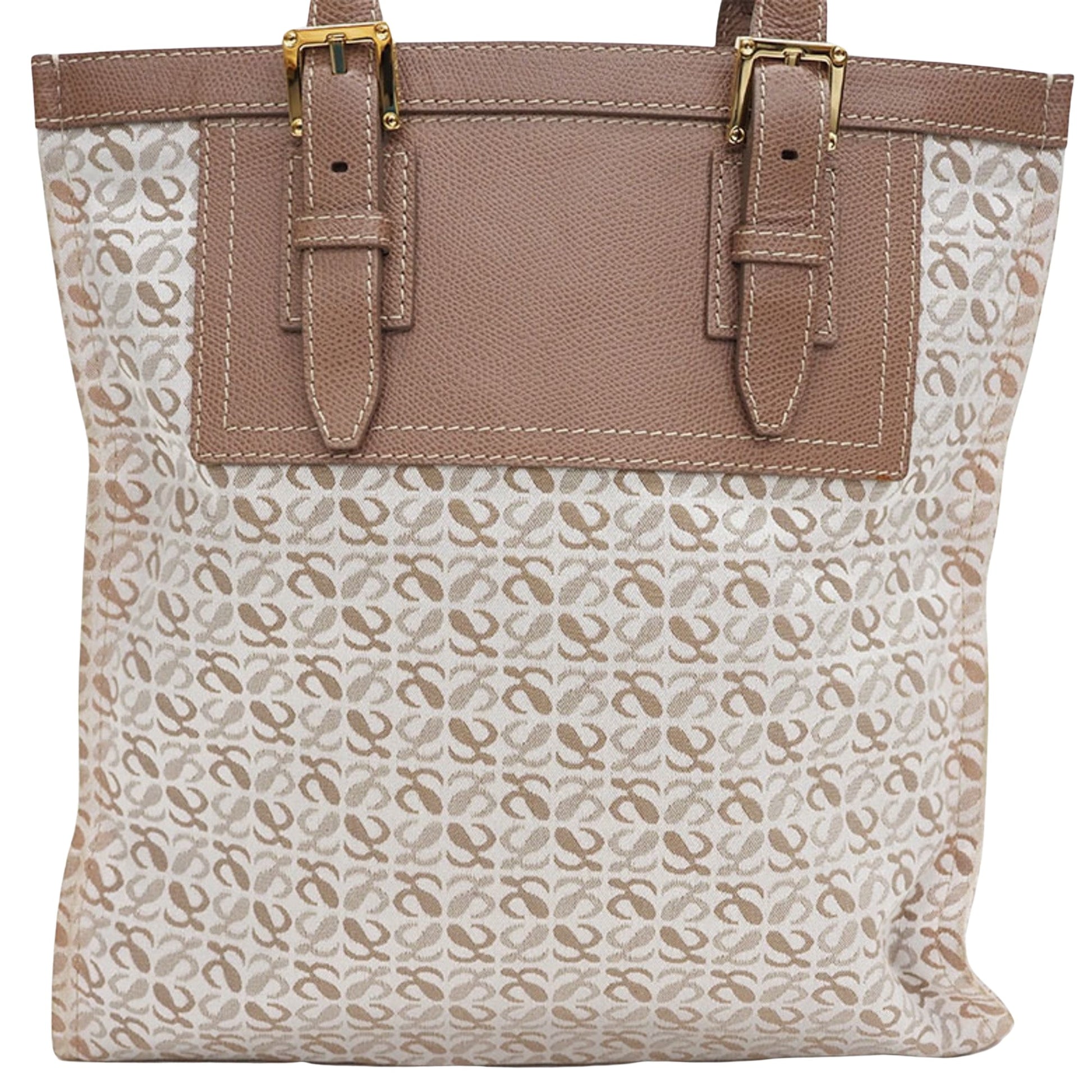 Loewe, Beige, Canvas, tote