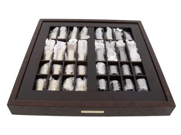 Gucci Chessboard Canvas, BROWN, OTHER, Travel bag