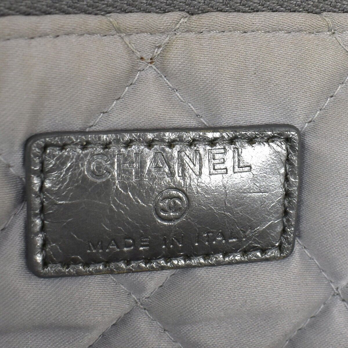 Chanel iPad Pouch Quilted Lambskin, BLACK, LEATHER, Clutche & pouche