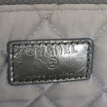 Chanel iPad Pouch Quilted Lambskin, BLACK, LEATHER, Clutche & pouche