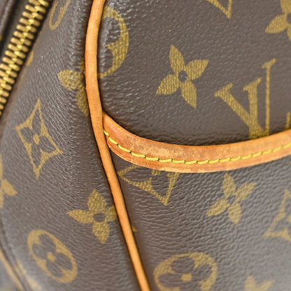 Louis Vuitton Deauville Monogram Canvas, Brown, Canvas, Handbag