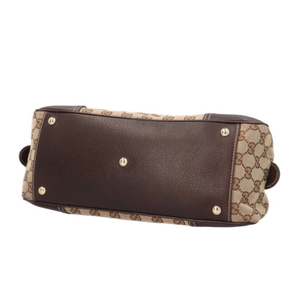 Gucci Princy, Brown, Canvas, shoulder
