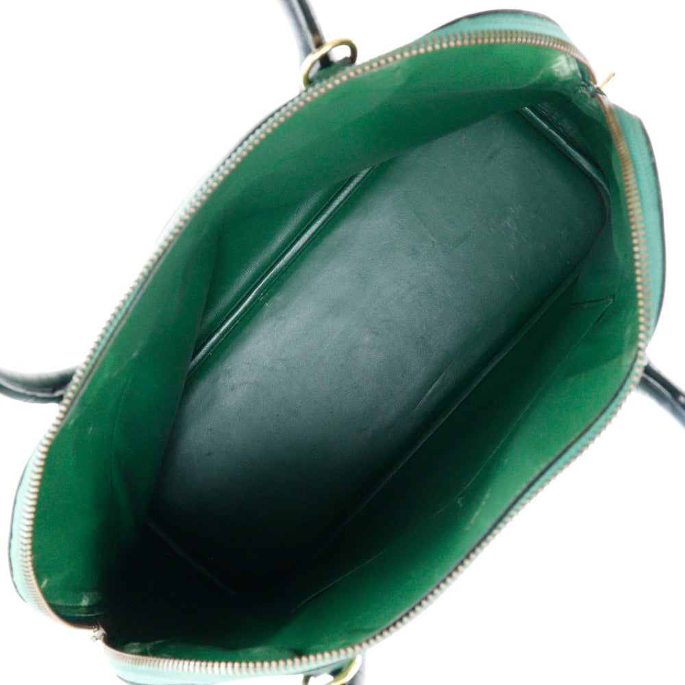 Hermès Bolide, Green, Leather, handbag