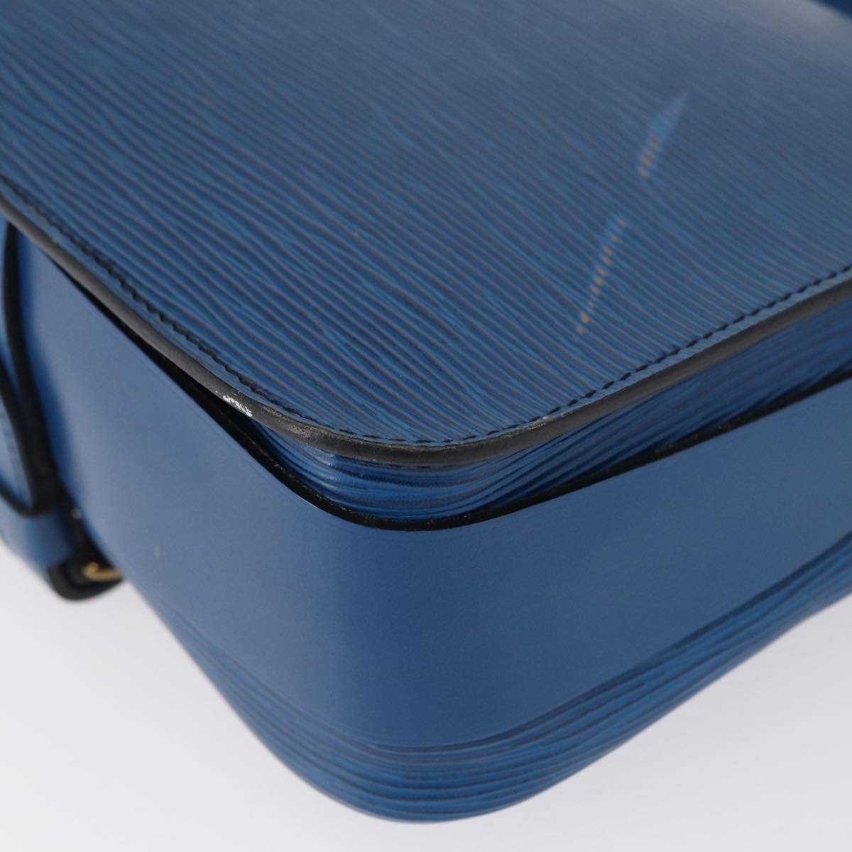 Louis Vuitton Cartouchiere Epi Leather, Blue, Leather, Shoulder Bag