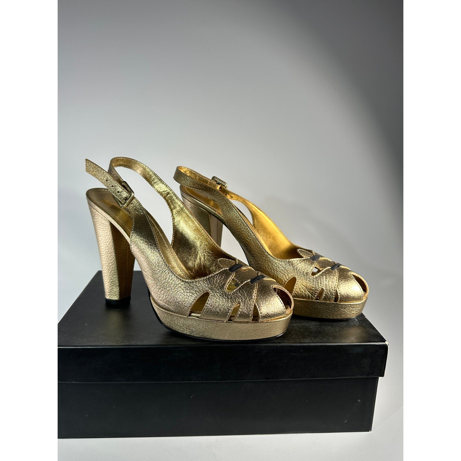 Sonia Rykiel Peep Toe Heels

