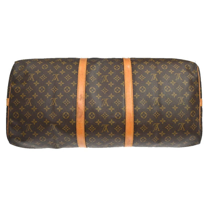 Louis Vuitton Keepall Bandouliere Monogram Canvas, Brown, Canvas, Travel Bag