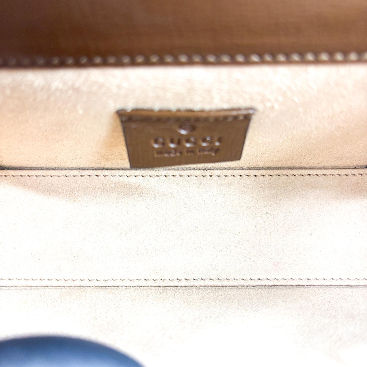 Gucci Horsebit 1955 Flap GG Coated Canvas, Brown, Canvas, Crossbody Bag
