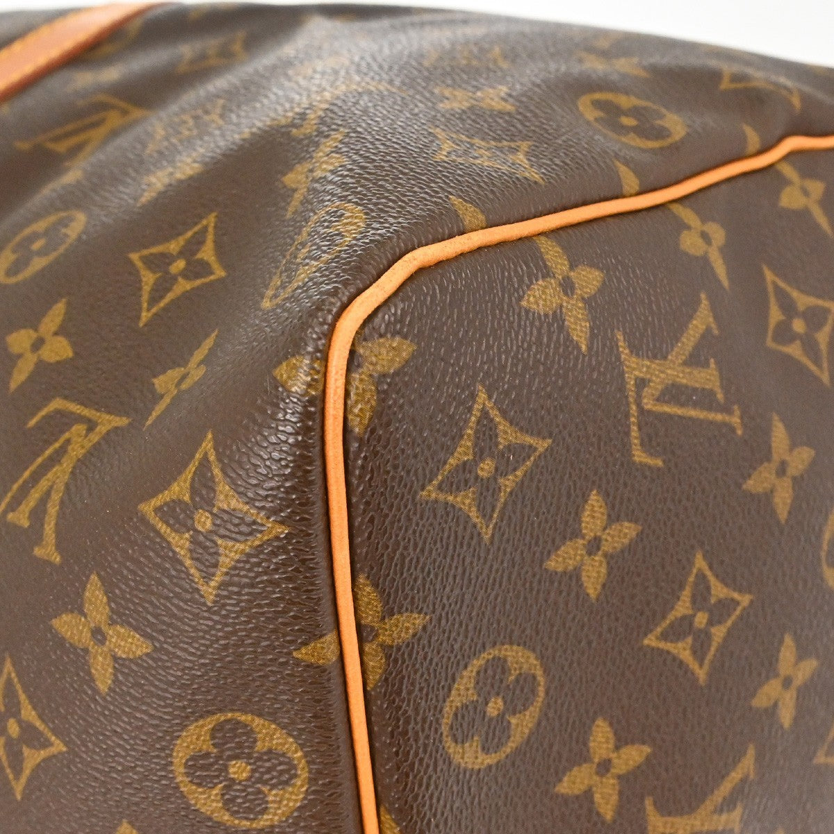 Louis Vuitton Keepall Monogram Canvas, Brown, Canvas, Travel Bag