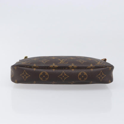 Louis Vuitton Pochette Accessoires NM Monogram Canvas, Brown, Canvas, Clutch