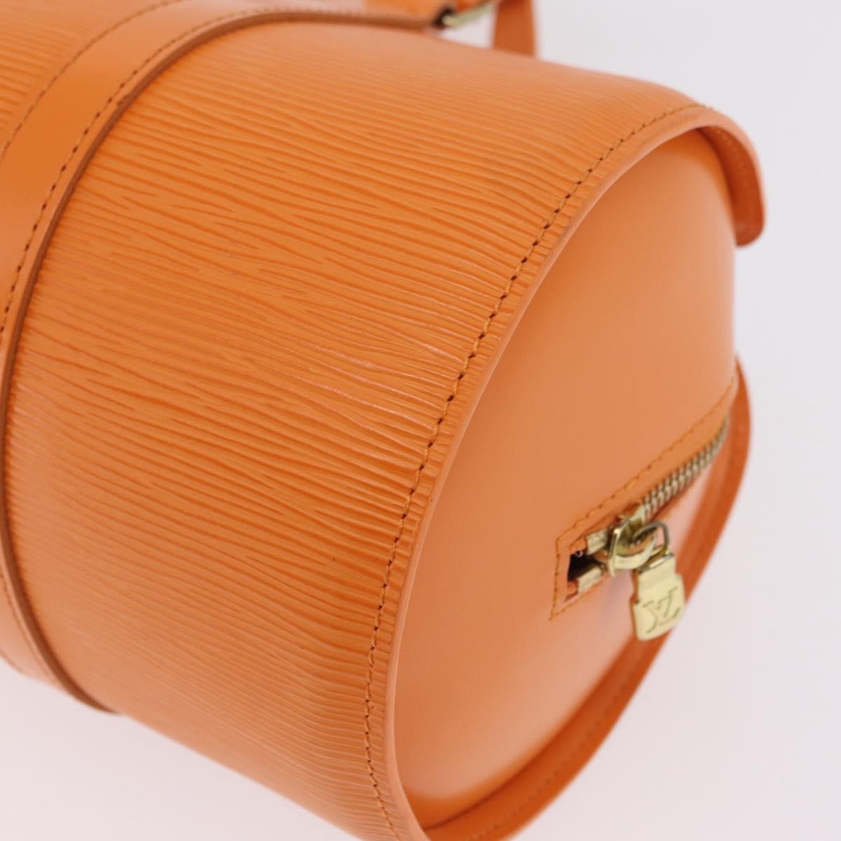 Louis Vuitton Soufflot Epi Leather, Orange, Leather, Tote Bag