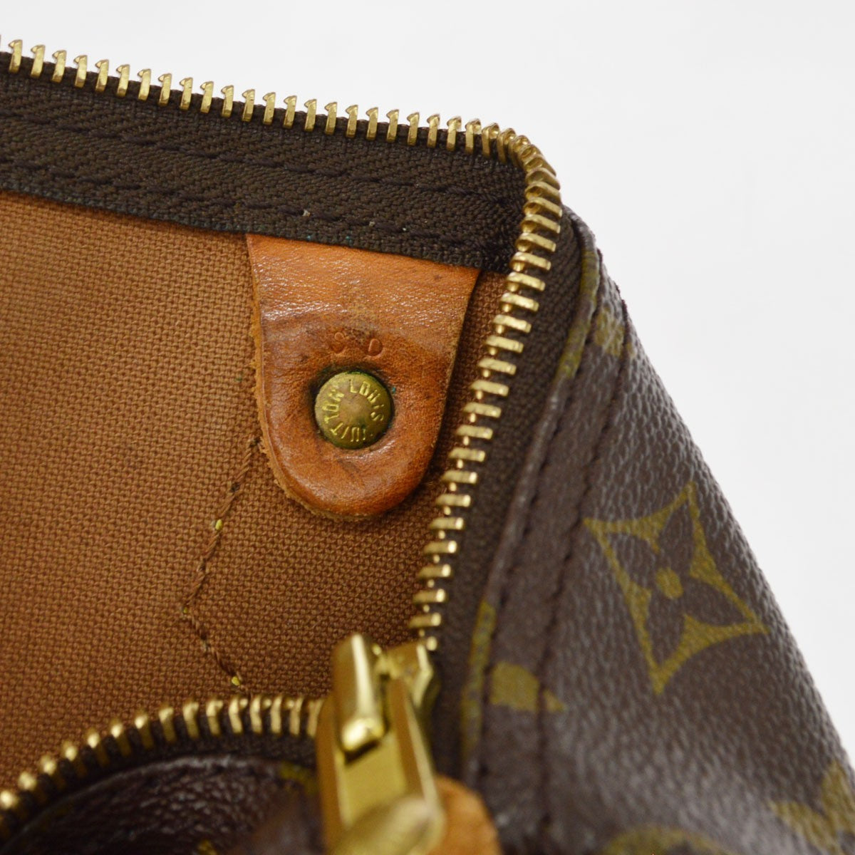 Louis Vuitton Speedy Monogram Canvas, Brown, Canvas, Handbag