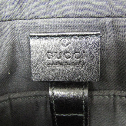 Gucci Bright Convertible Diamante Leather, Black, Leather, Briefcase