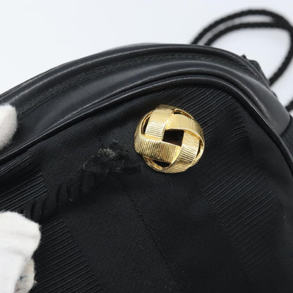 Salvatore Ferragamo Vintage Canvas, Black, Canvas, Shoulder Bag