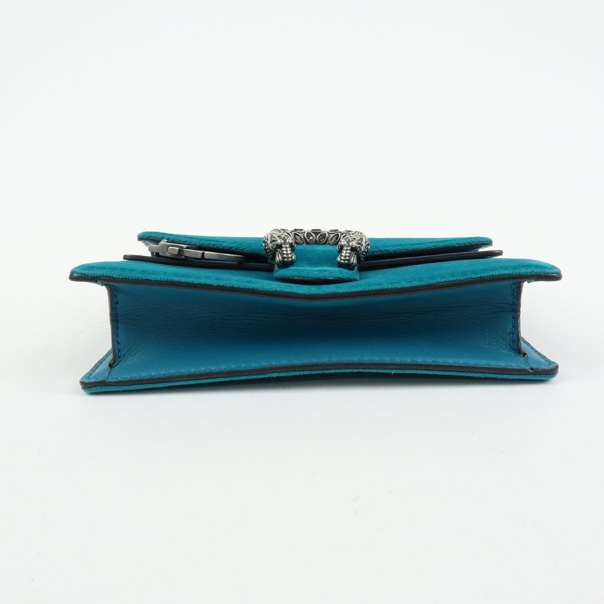 Gucci Dionysus Velvet, Green, Velvet, Handbag