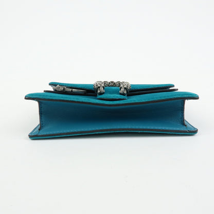 Gucci Dionysus Velvet, Green, Velvet, Handbag