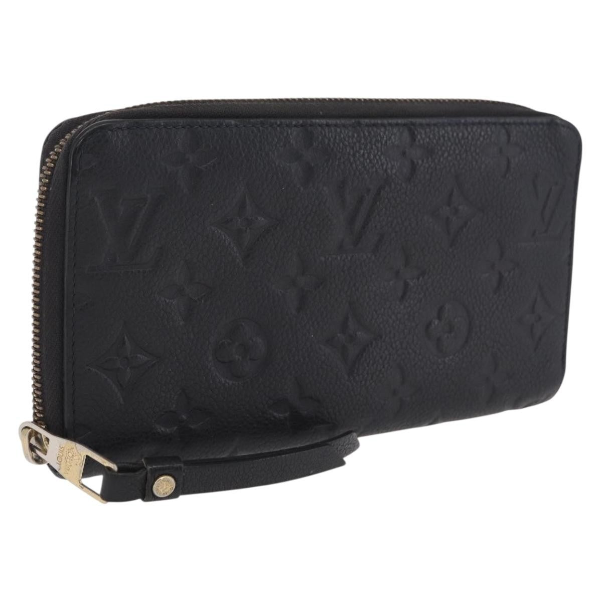 Louis Vuitton Portefeuille zippy Monogramme Empreinte monogramme empreinte, Black, Leather, Wallet