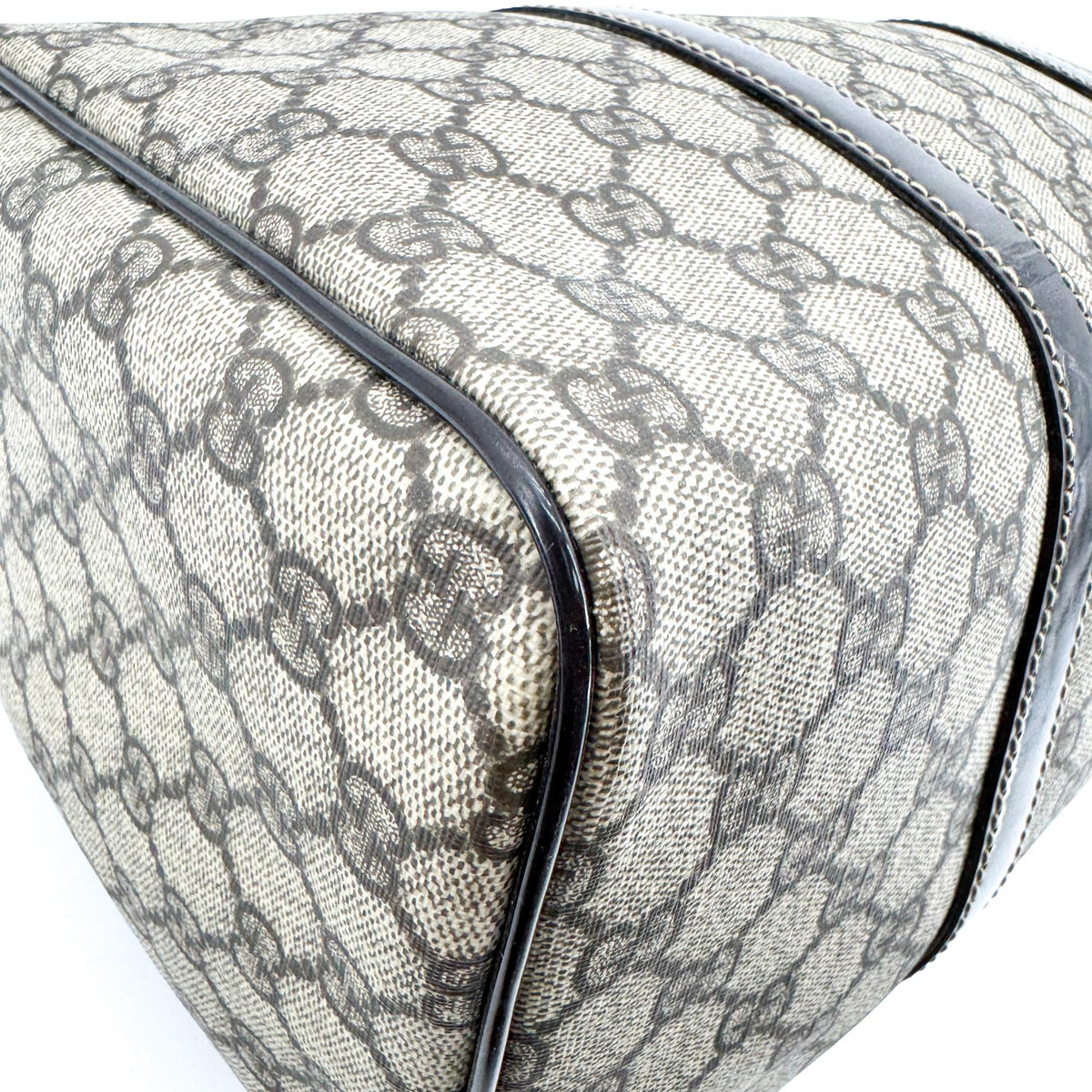 Gucci Joy Boston GG Coated Canvas, Black, Canvas, Handbag
