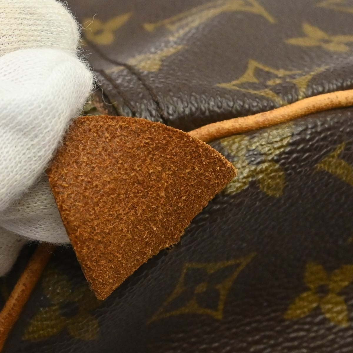 Louis Vuitton Speedy Monogram, Brown, Canvas, Handbag