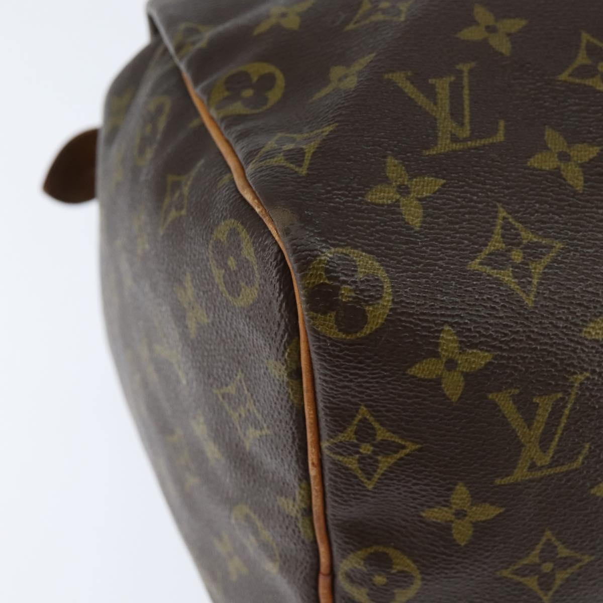 Louis Vuitton Speedy Handbag Monogram Canvas, BROWN, CANVAS, Handbag