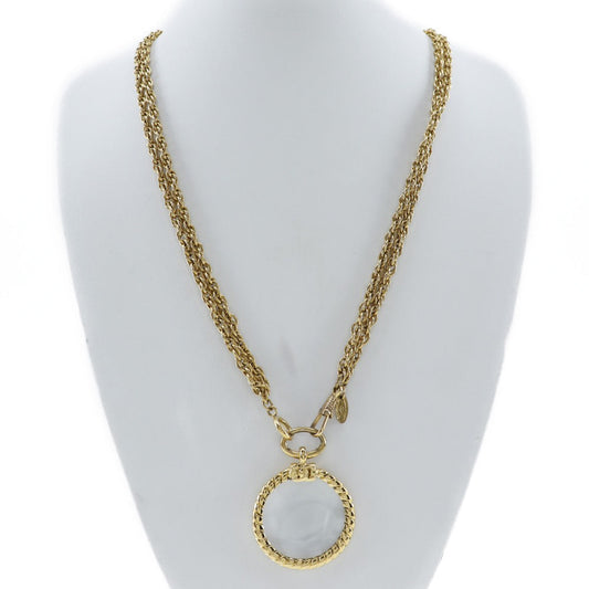 Chanel -, Gold, Metal, necklace