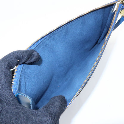 Louis Vuitton Pochette Accessoires Epi Leather, Blue, Leather, Clutch