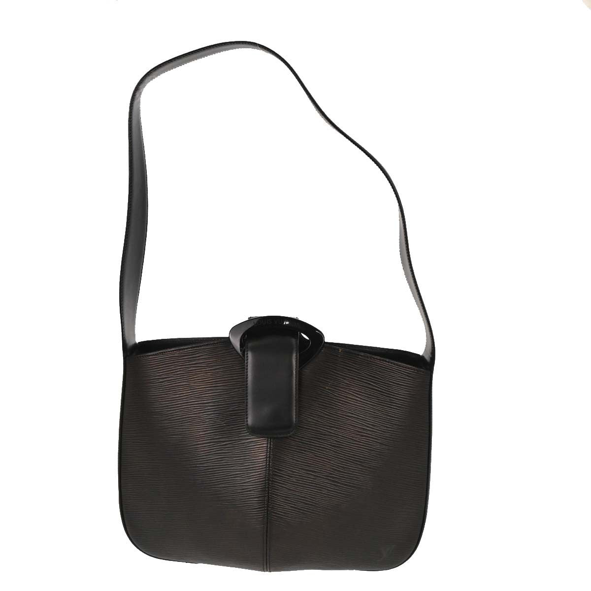 Louis Vuitton Reverie Epi Leather, Black, Leather, Shoulder Bag