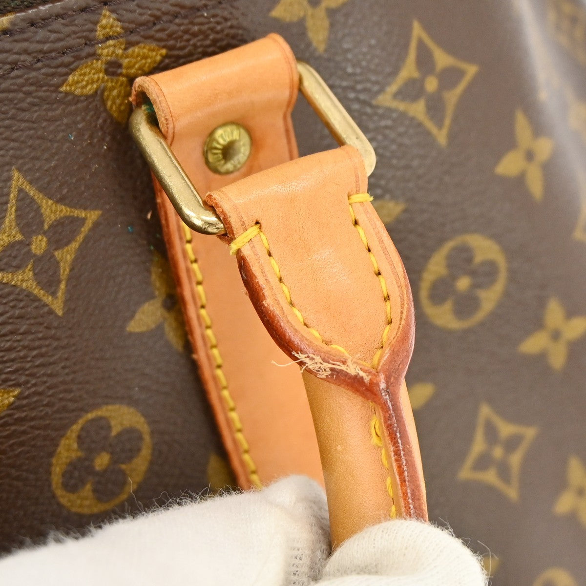 Louis Vuitton Keepall Monogram Canvas, Brown, Canvas, Travel Bag
