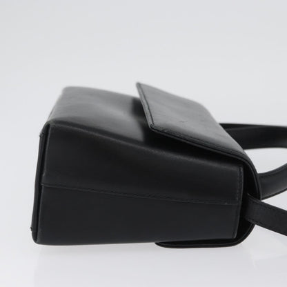 Salvatore Ferragamo Vintage Leather, Black, Leather, Handbag