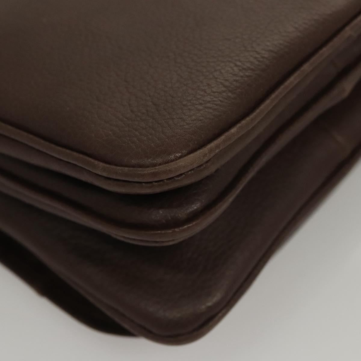 Bally Vintage Leather, Brown, Leather, Shoulder Bag