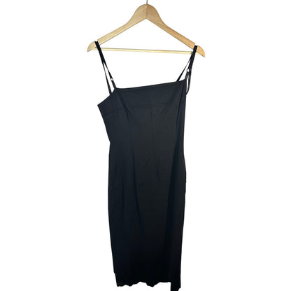 Weili Zheng Trapeze Dress Small Black NWT