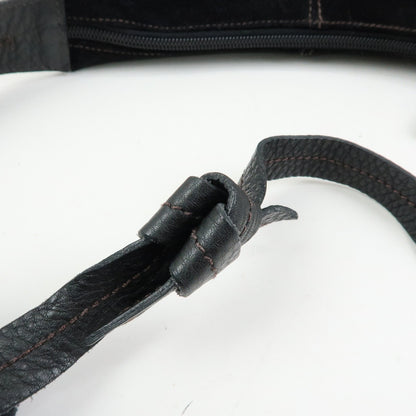 Miu Miu Shoulder Suede, Black, Suede, Shoulder Bag