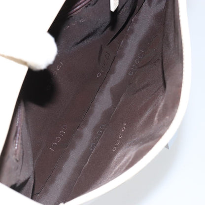 Gucci Jackie Original Shoulder Bag Leather, WHITE, LEATHER, Shoulder bag