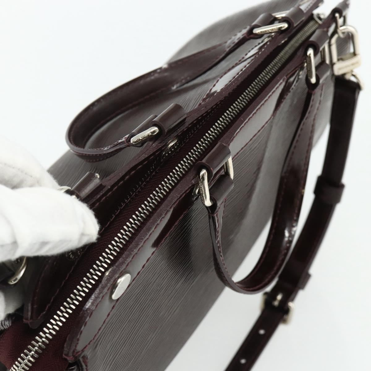 Louis Vuitton Brea Electric Epi Leather, Purple, Leather, Handbag